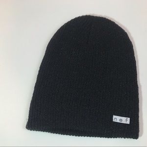Neff Black beanie sparkles